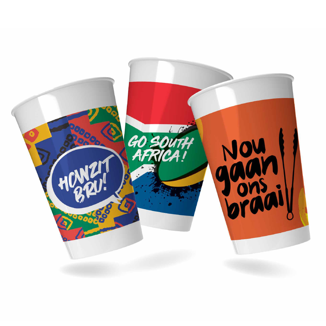 The Bru Cup with South African designs by ThoroughFair