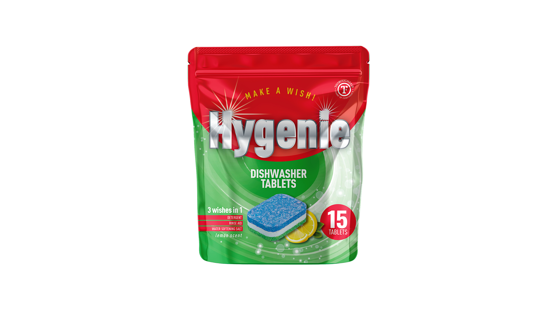 Hygenie 15s Dishwasher Tablets by ThoroughFair