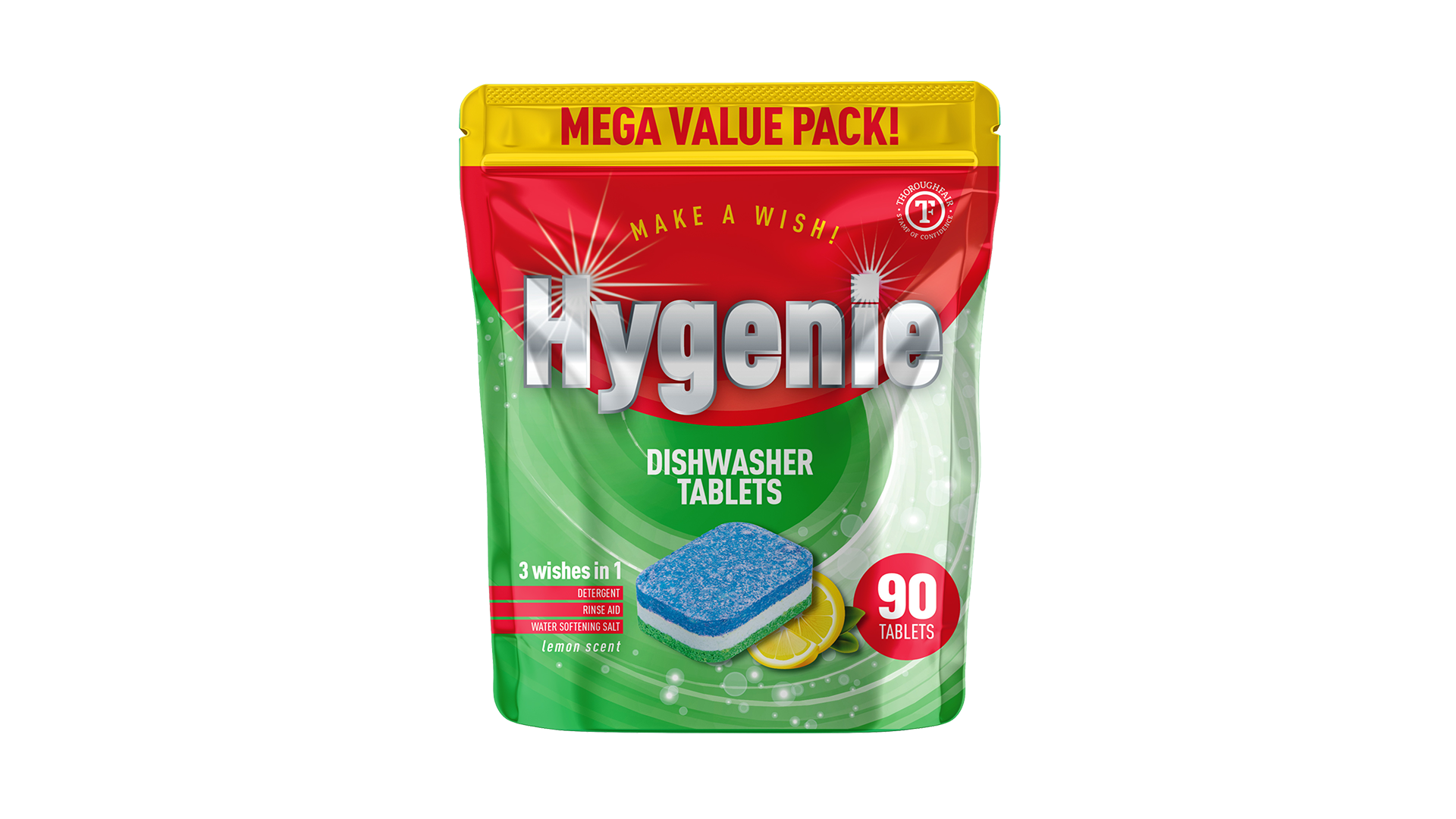 Hygenie 90s Dishwasher Tablets by ThoroughFair