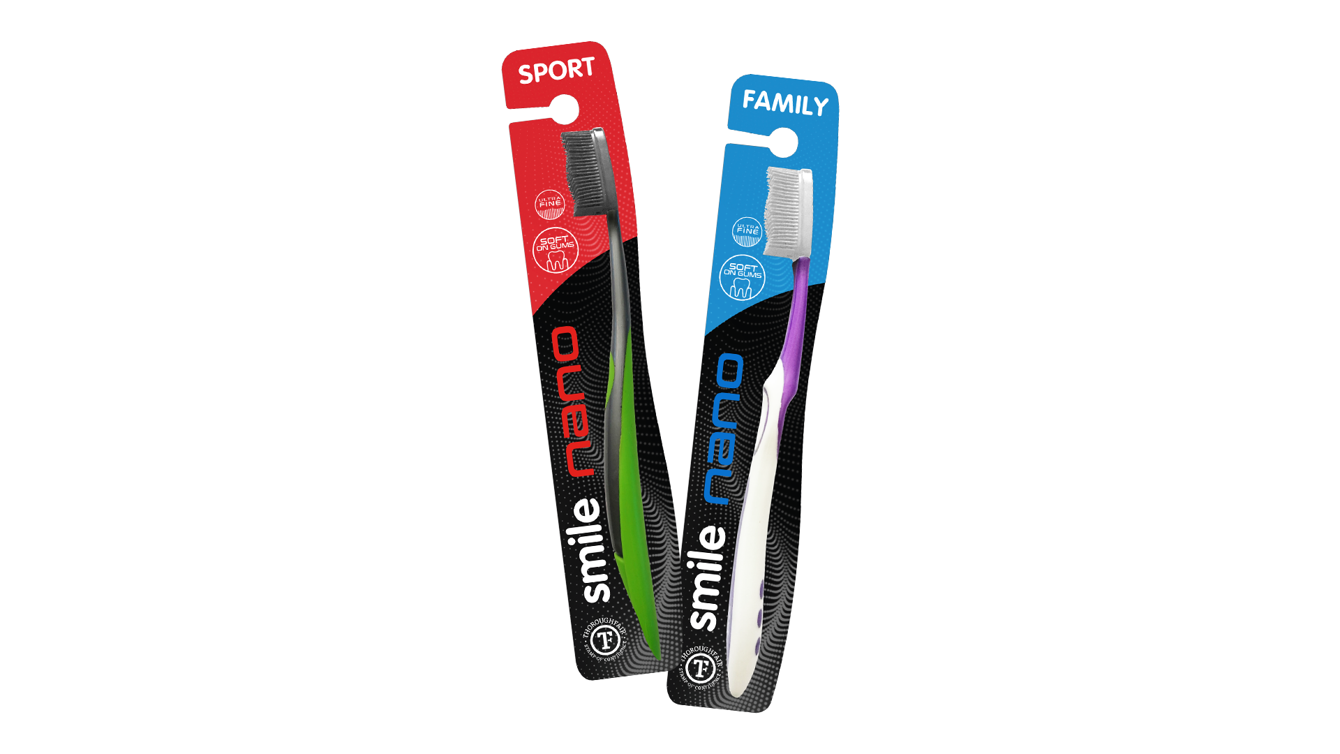 Smile Nano toothbrush by ThoroughFair