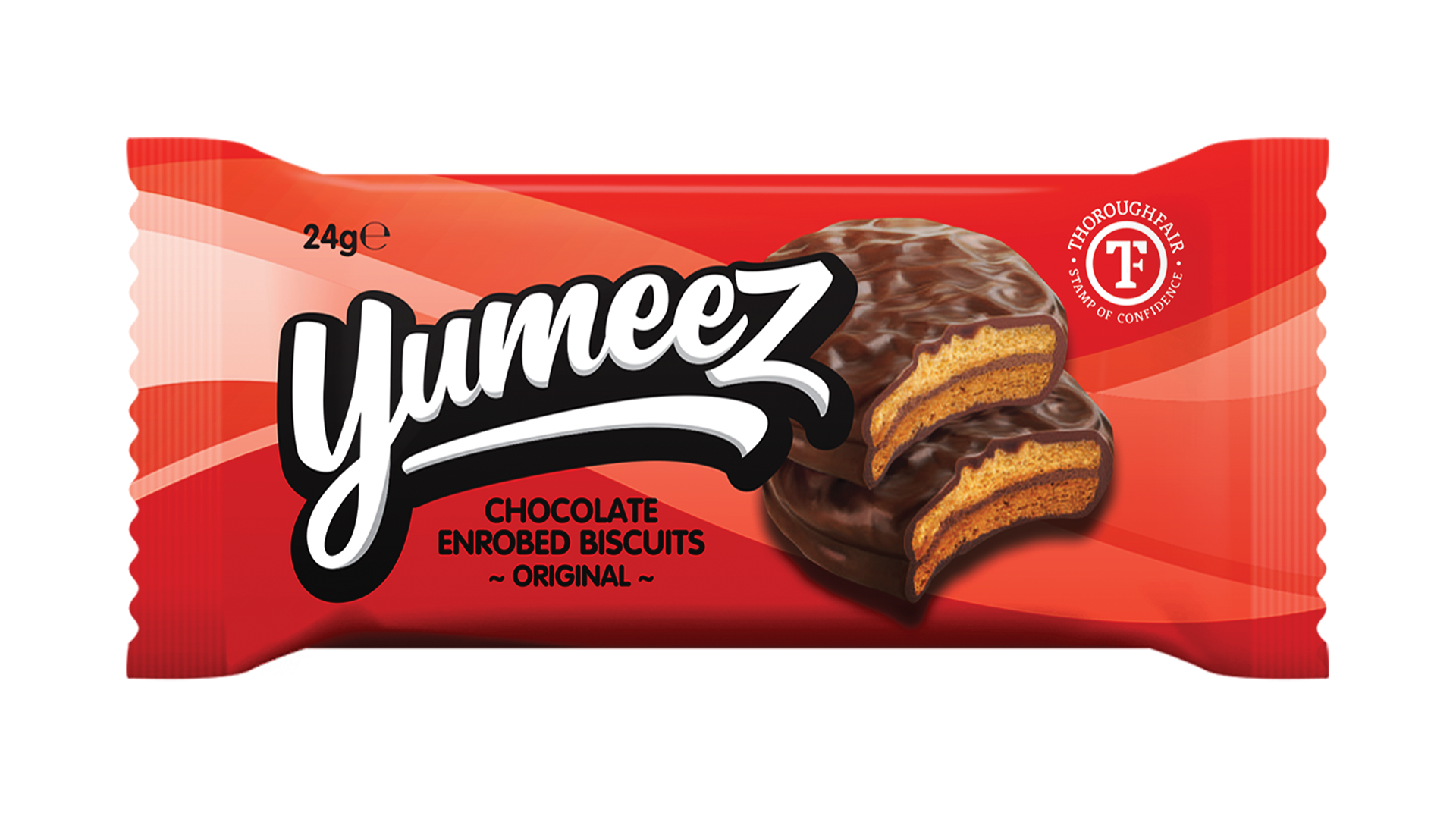 Yumeez chocolate-coated biscuits Original flavour by ThoroughFair