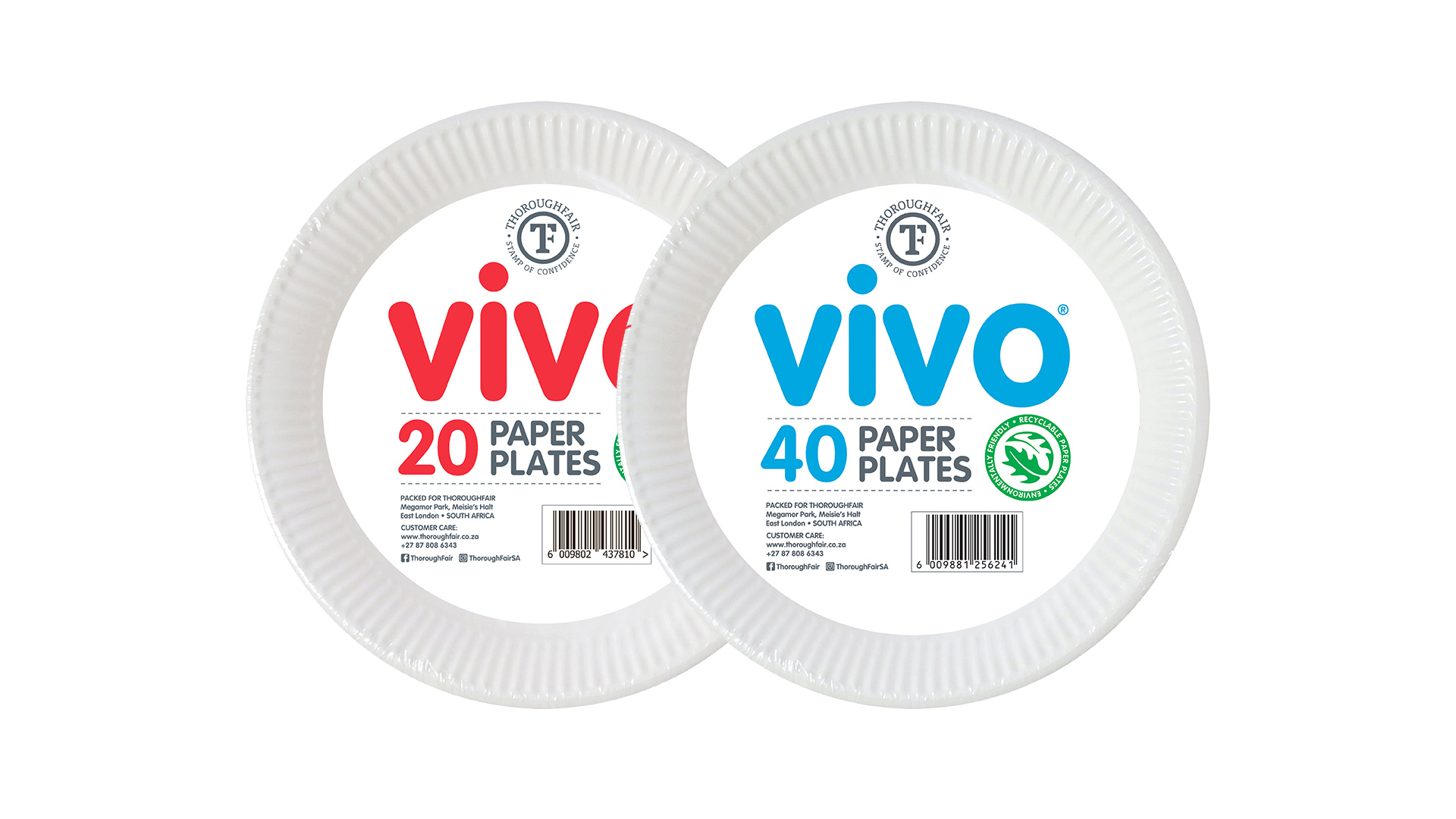Vivo paper plates by ThoroughFair
