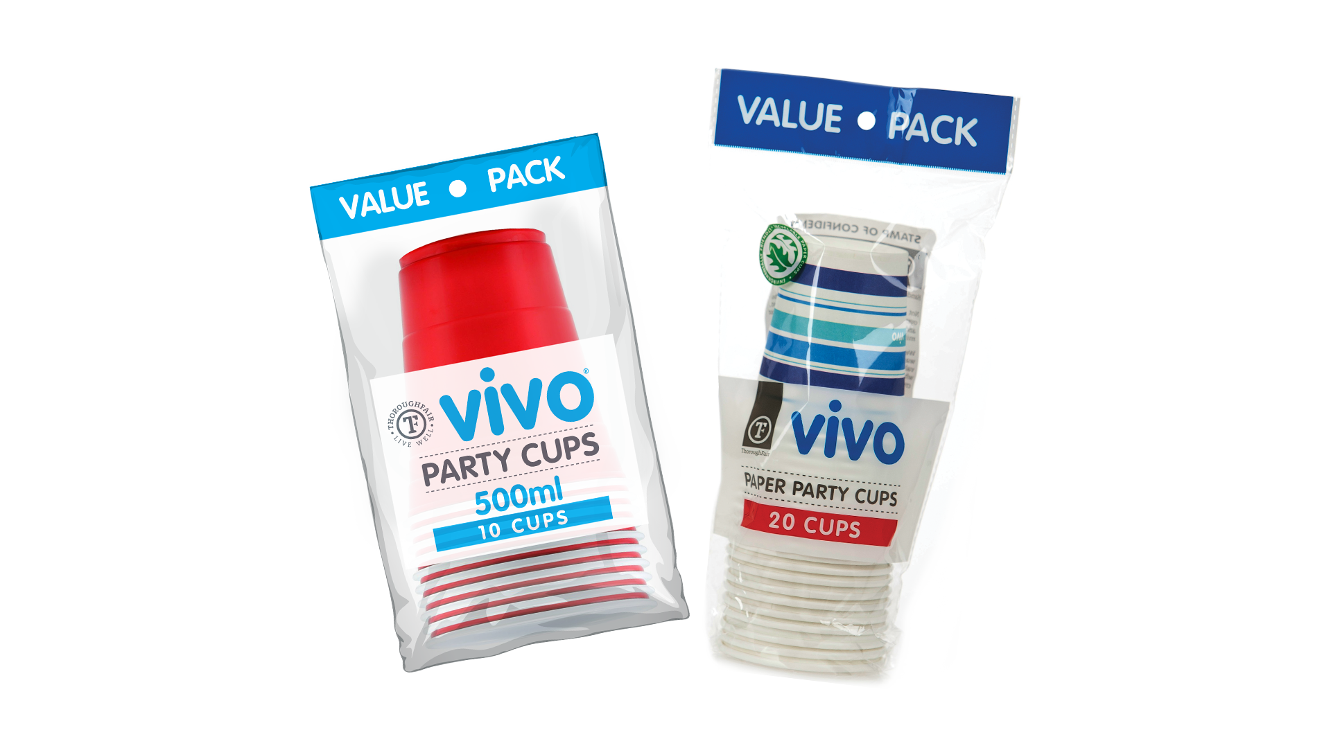Vivo party cups by ThoroughFair