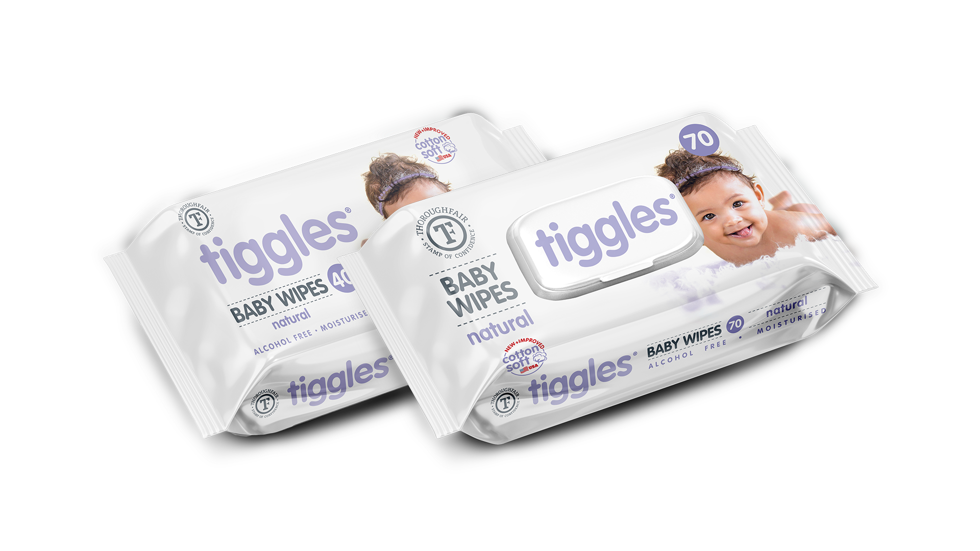 Tiggles Baby Wipes Neutral by ThoroughFair