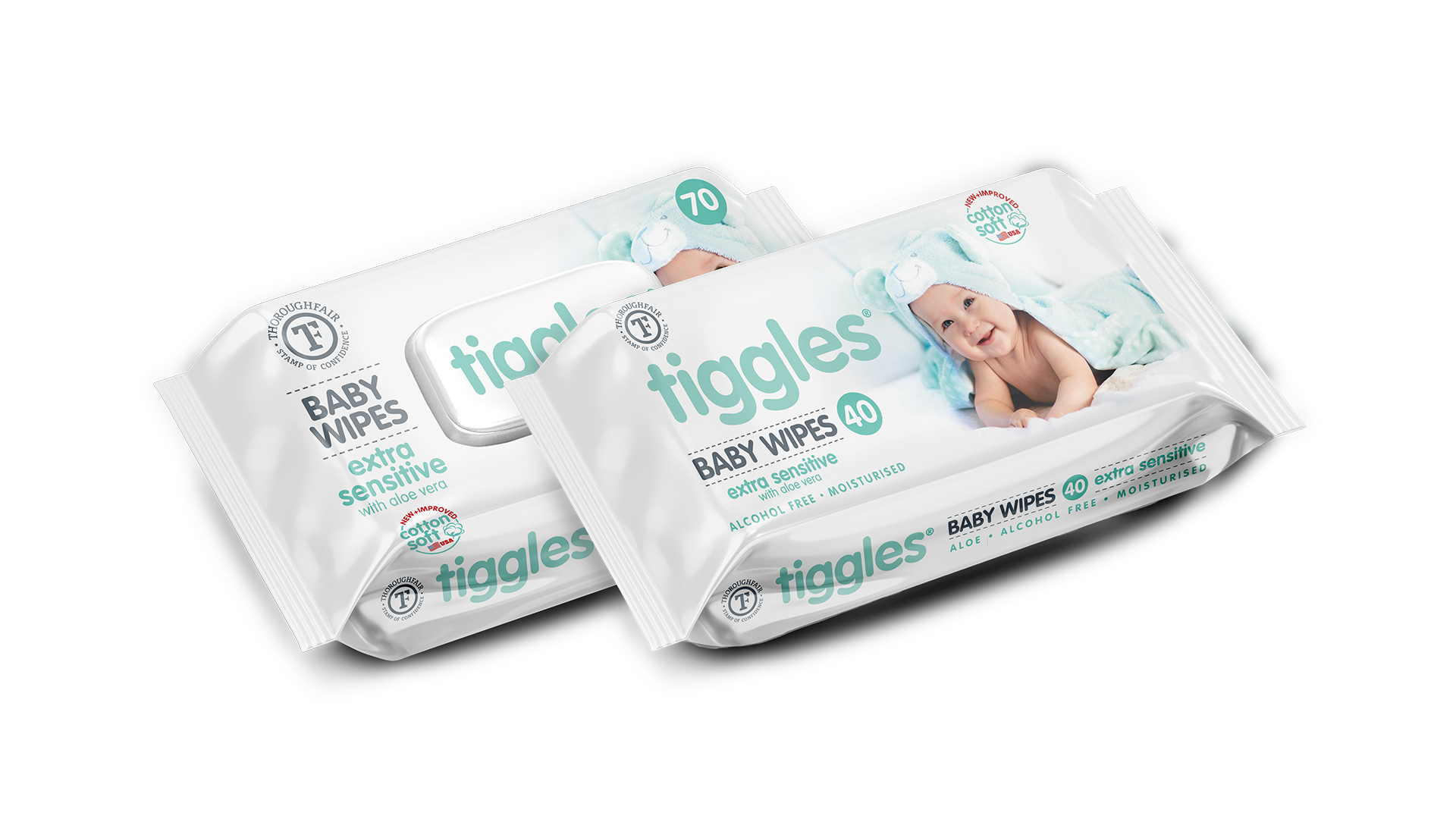 Tiggles Baby Wipes extra sensitive by ThoroughFair