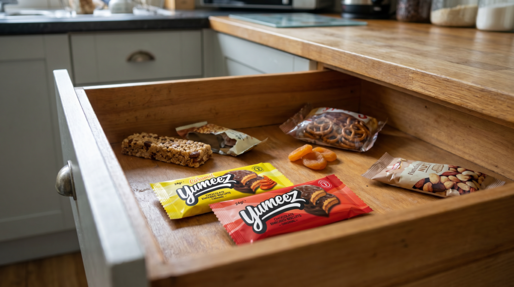 Yumeez biscuits Lunchbox snacks South African home